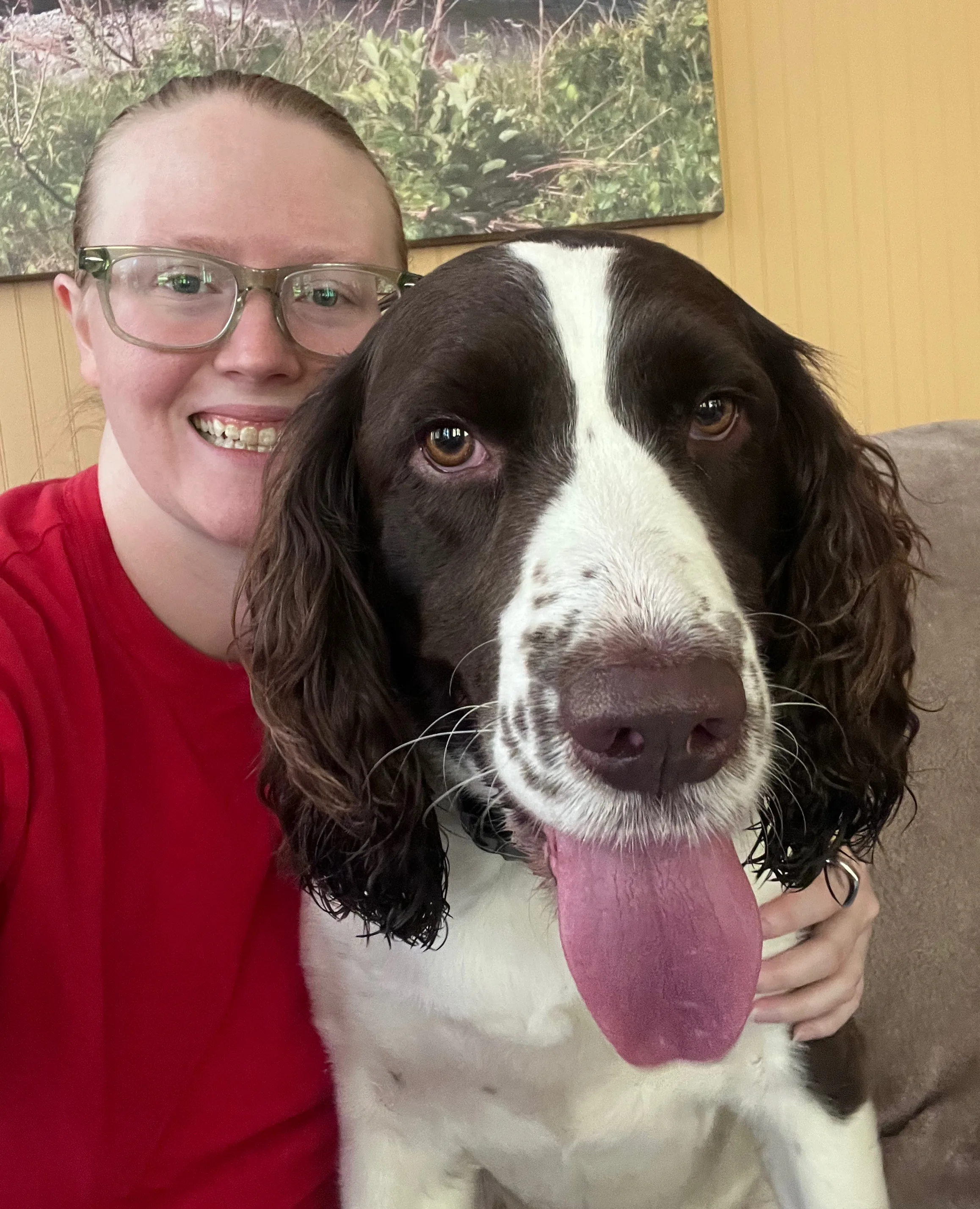 A pet in Rose's care